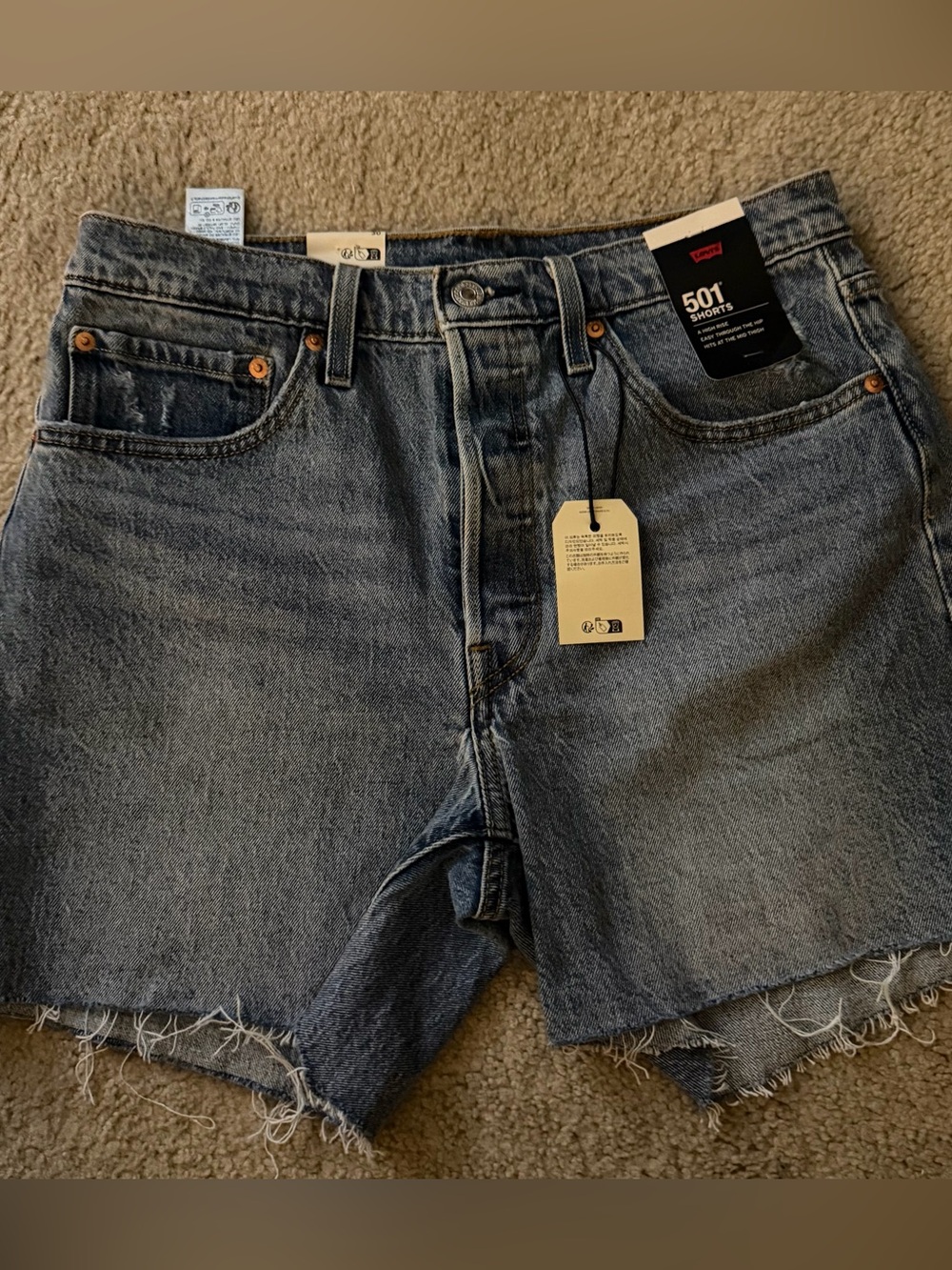 Women’s Levi’s 501 shorts